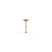 22K Navaratna 7 Gold Ring