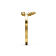 22K Beckett Gold Ring