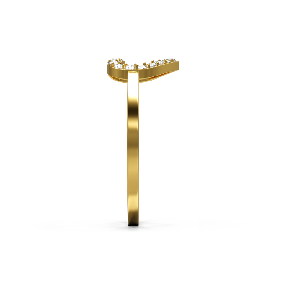 22K Beckett Gold Ring