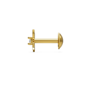 22K Annalee Gold Earring