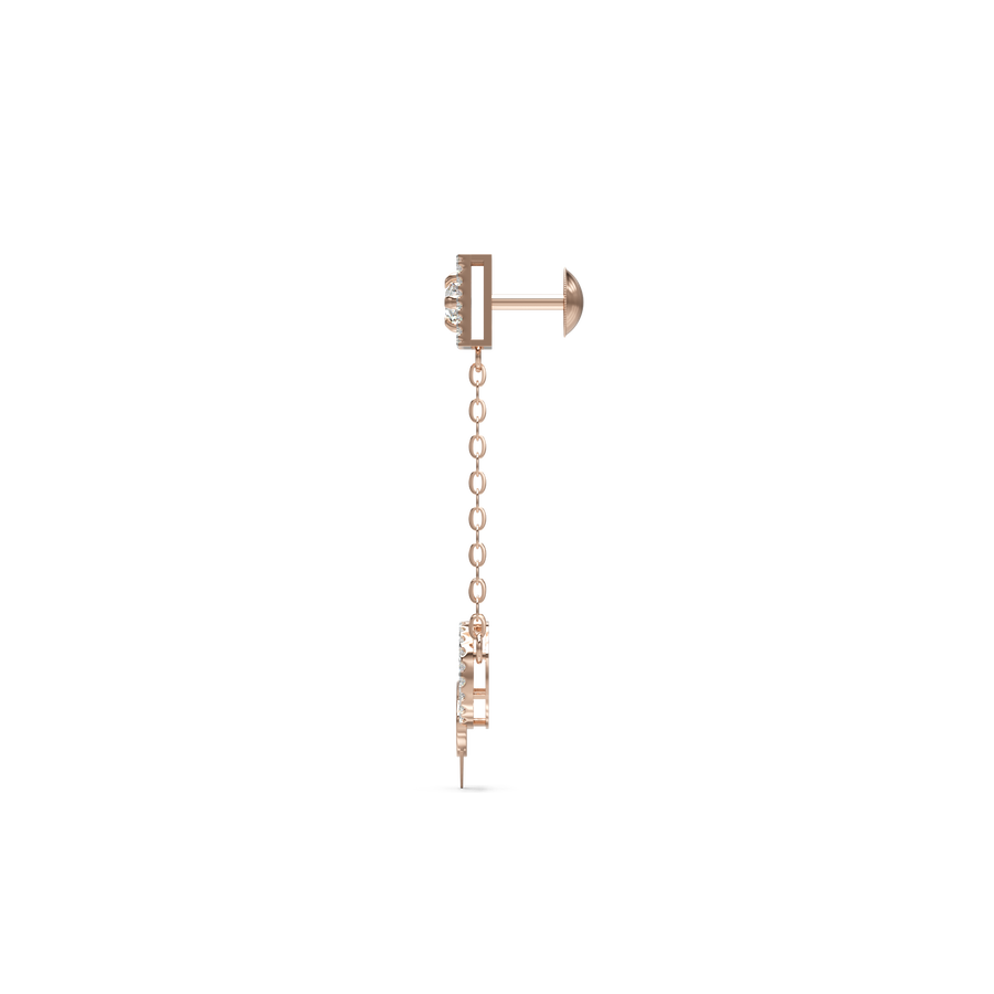 18K Jadon Gold Earring