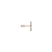 18K Fami Diamond Gold Earring