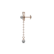 18K Daylan Gold Earring