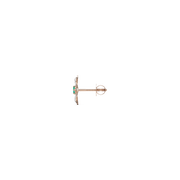 18K Bindiya Diamond Gold Earring