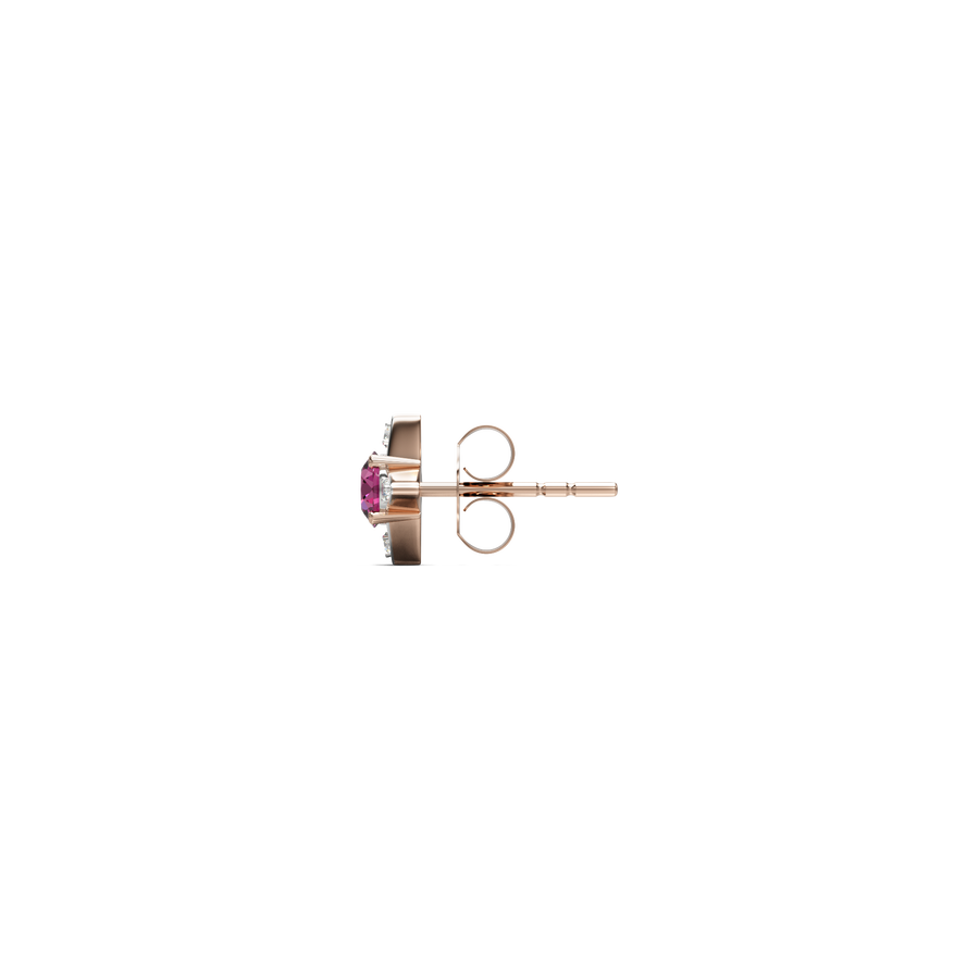 18K Abhitraya Diamond Gold Earring