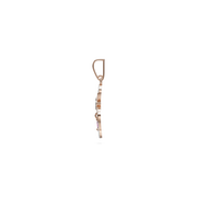 18K Susan Diamond Gold Pendant