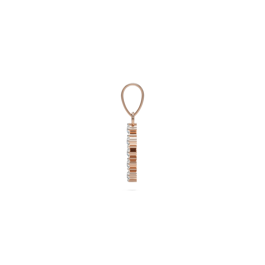 18K Ekisha Diamond Gold Pendant