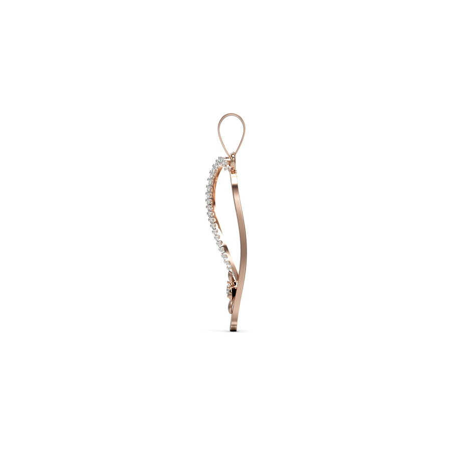 18K Qismat Gold Pendant