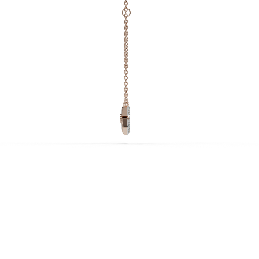 18K Hardha Diamond Gold Necklace