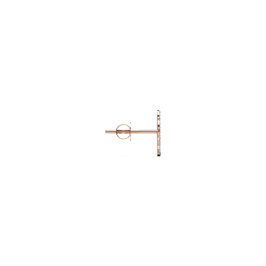 18K Fullara Diamond Gold Earring