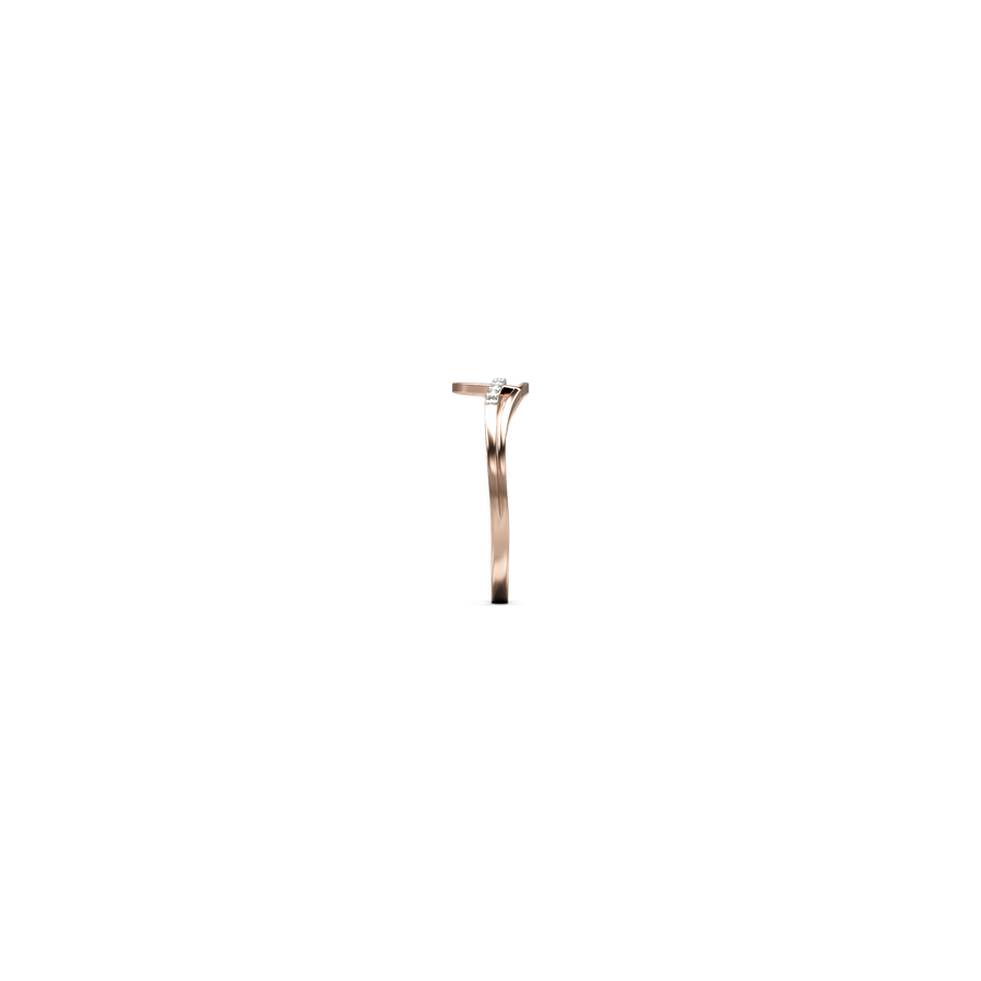 18K Shivya Diamond Gold Ring