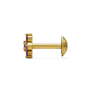 22K Nofa Gold Earring