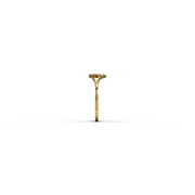 22K Navaratna 8 Gold Ring