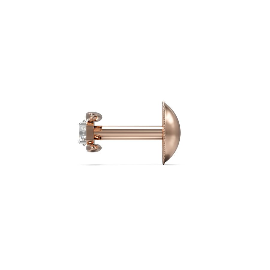 18K Twisha Gold Earring
