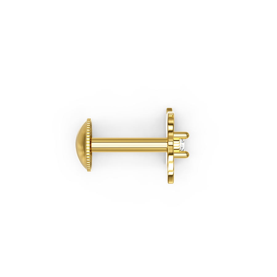 22K Annalee Gold Earring