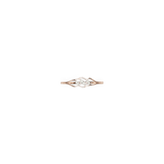 18K Dhyana Diamond Gold Ring