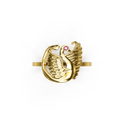22K Swavy Gold Ring