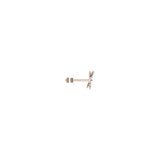 18K Eshma Daimond Gold Earring