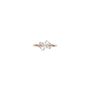 18K Saatvi Diamond Gold Ring
