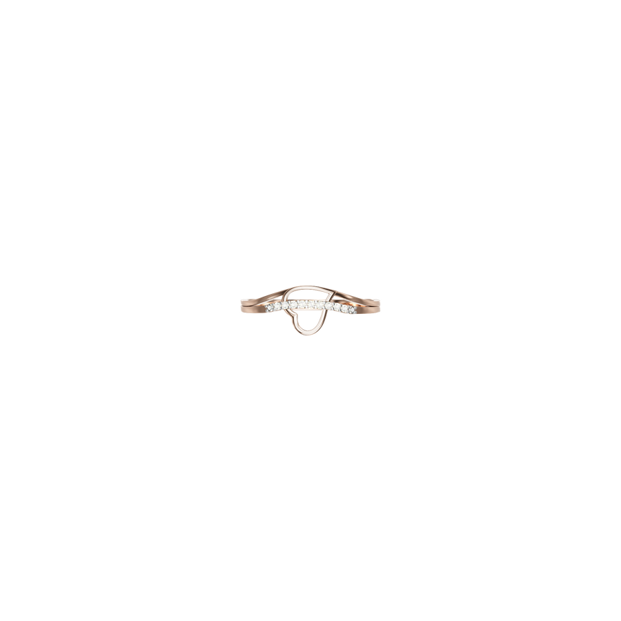 18K Shivya Diamond Gold Ring