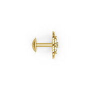 22K Vedanshi Gold Earring