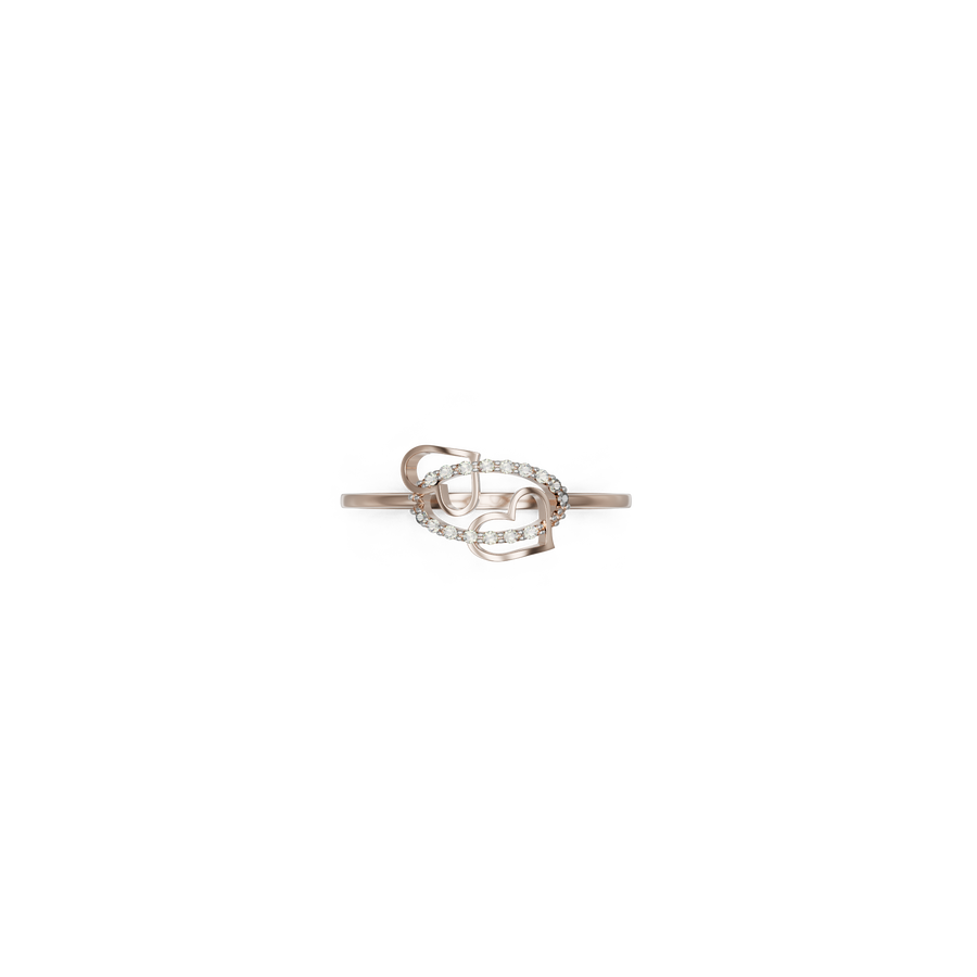 18K Daksha Daimond Gold Ring