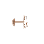 18K Archer Gold Earring