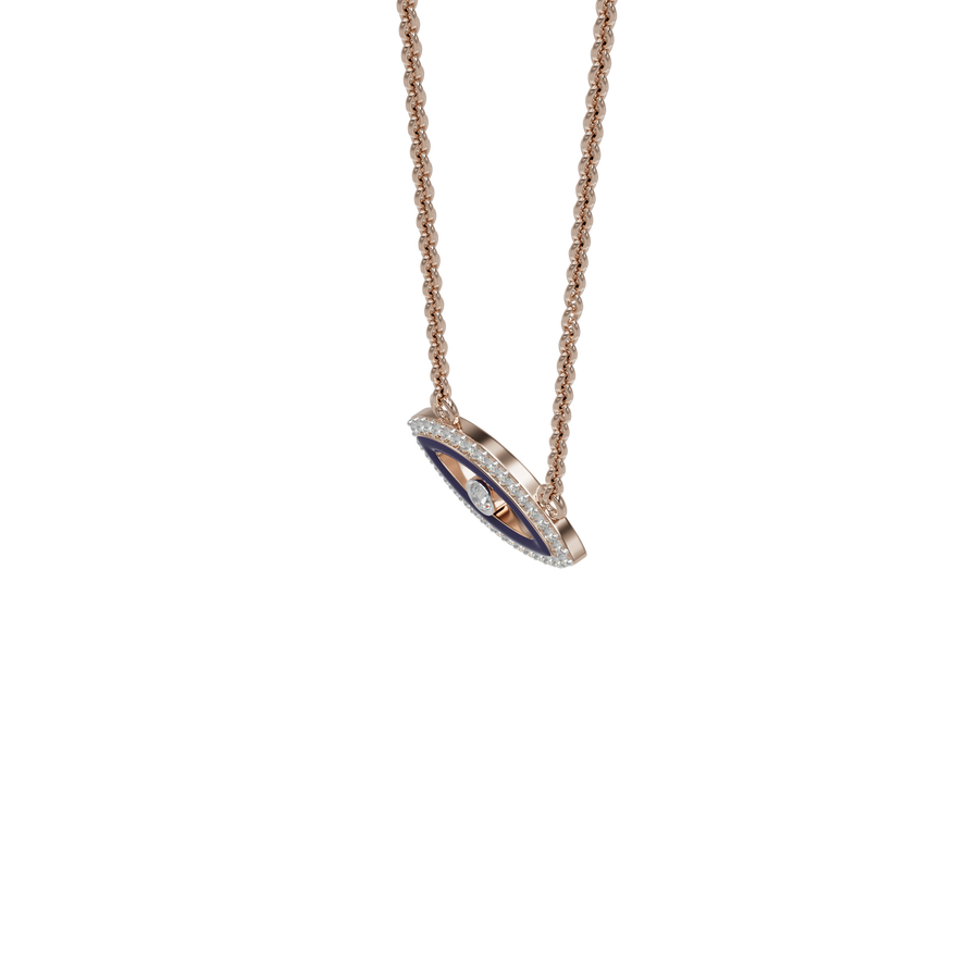 18K Hrishitha Diamond Gold Necklace