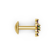 22K Aarvika Gold Earring