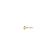 22K Alphabet Gold Pendant