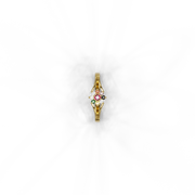 22K Navaratna 4 Gold Ring