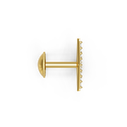 22K Zunaira Gold Earring