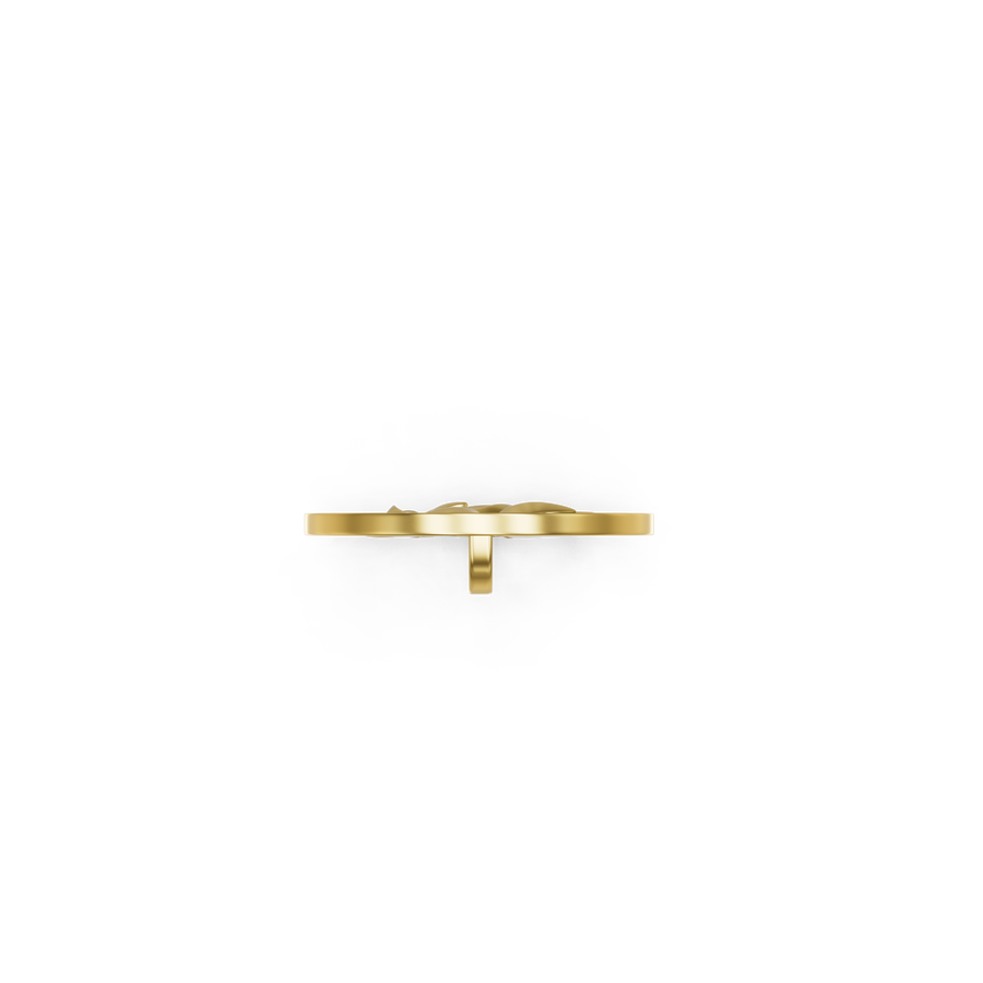 22K Keram Gold Pendant