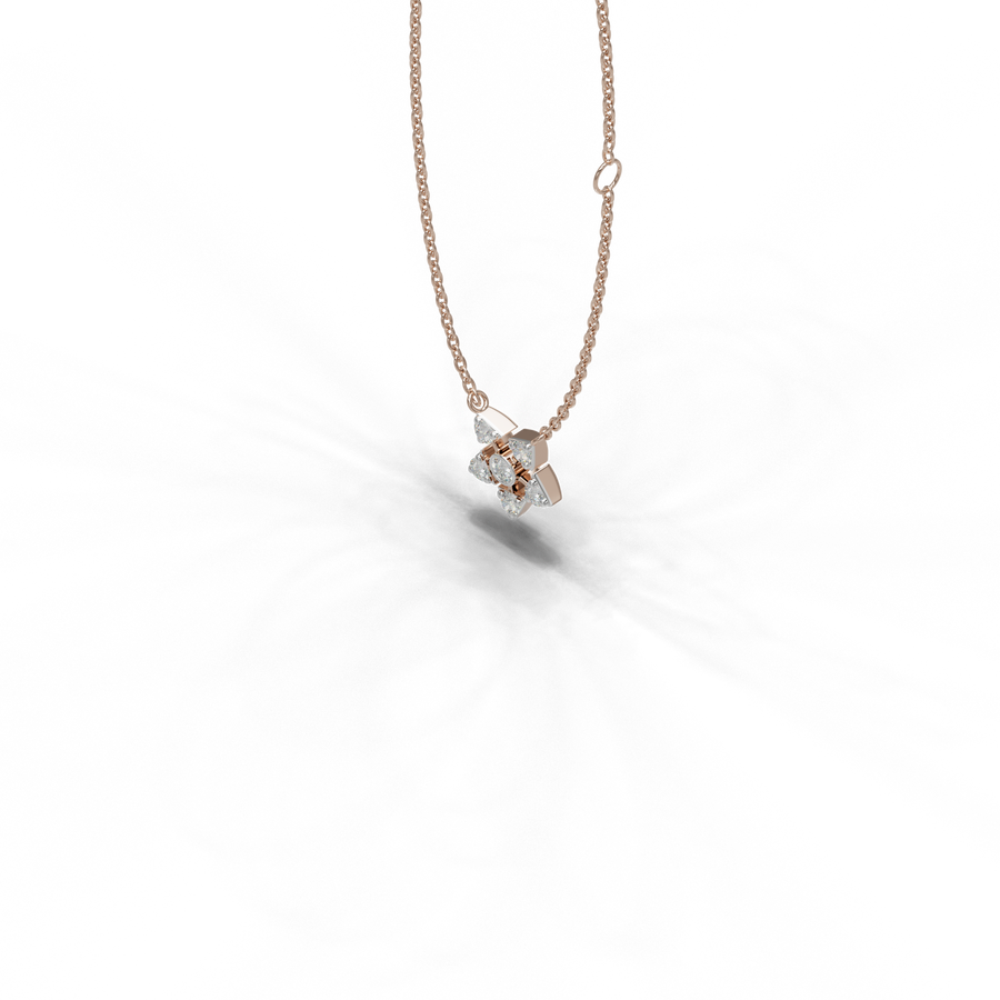 18K Hardha Diamond Gold Necklace
