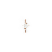 18K Prathik Diamond Gold Ring