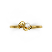 22K Clementine Gold Ring