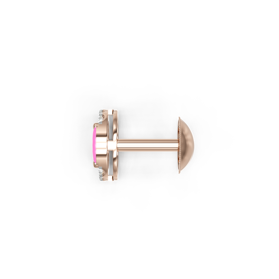 18K Purva Gold Earring