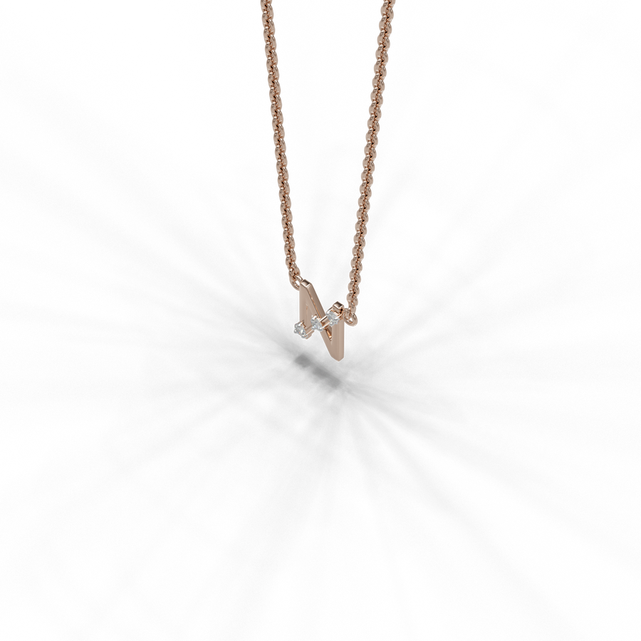 18K Heer Diamond Gold Necklace