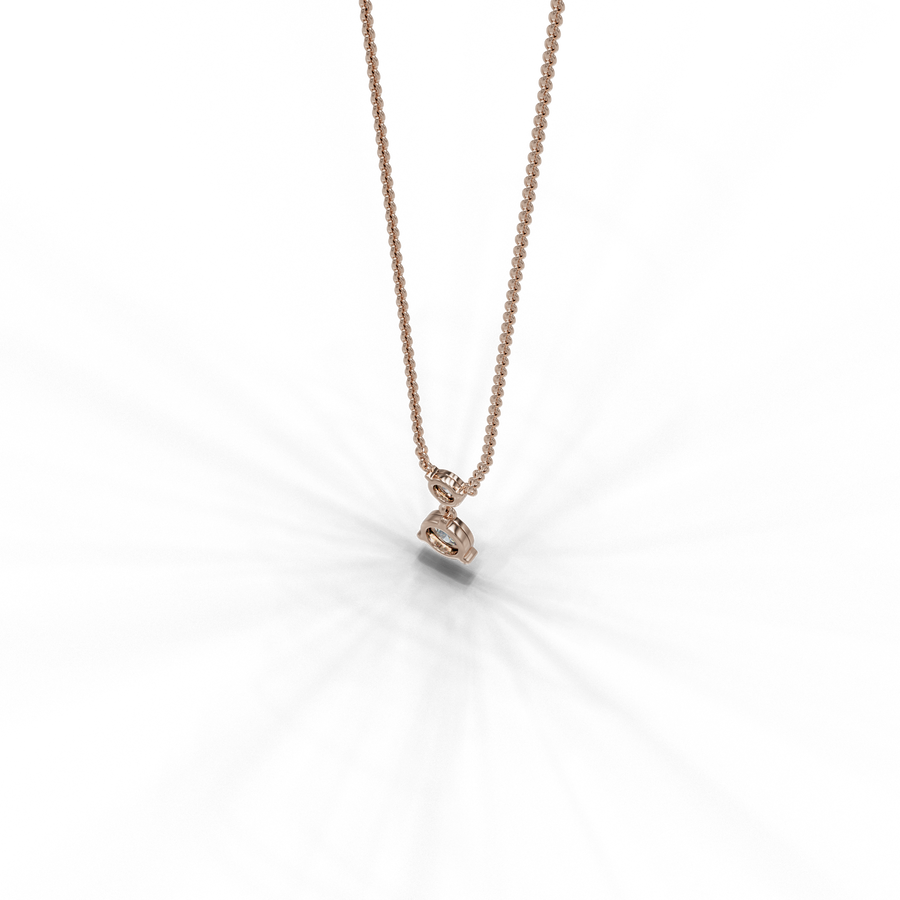 18K Harvi Diamond Gold Necklace