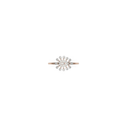 18K Lisa Diamond Gold Ring