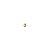 22K Trishool Gold Pendant