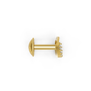 22K Luz Gold Earring