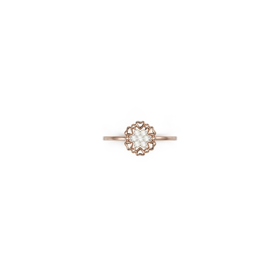 18K Samrendra Diamond Gold Ring