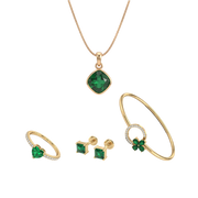 18K Lucy Necklace Set