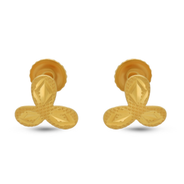 22K Manoava Gold Earring