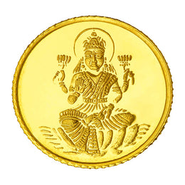 22kt 8g Goddess Lakshmi Gold Coin