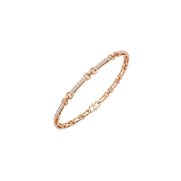 18K Swan Gold Bracelet
