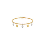 22K Gia Gold Bracelet