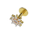 18K Olga Diamond Nose Stud