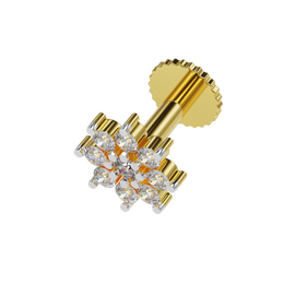 18K Olga Diamond Nose Stud